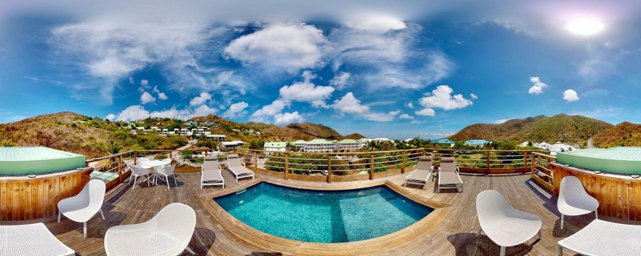 Les Lauriers - Piscine Sur Le Toit - Anse Marcel Apartman Kültér fotó
