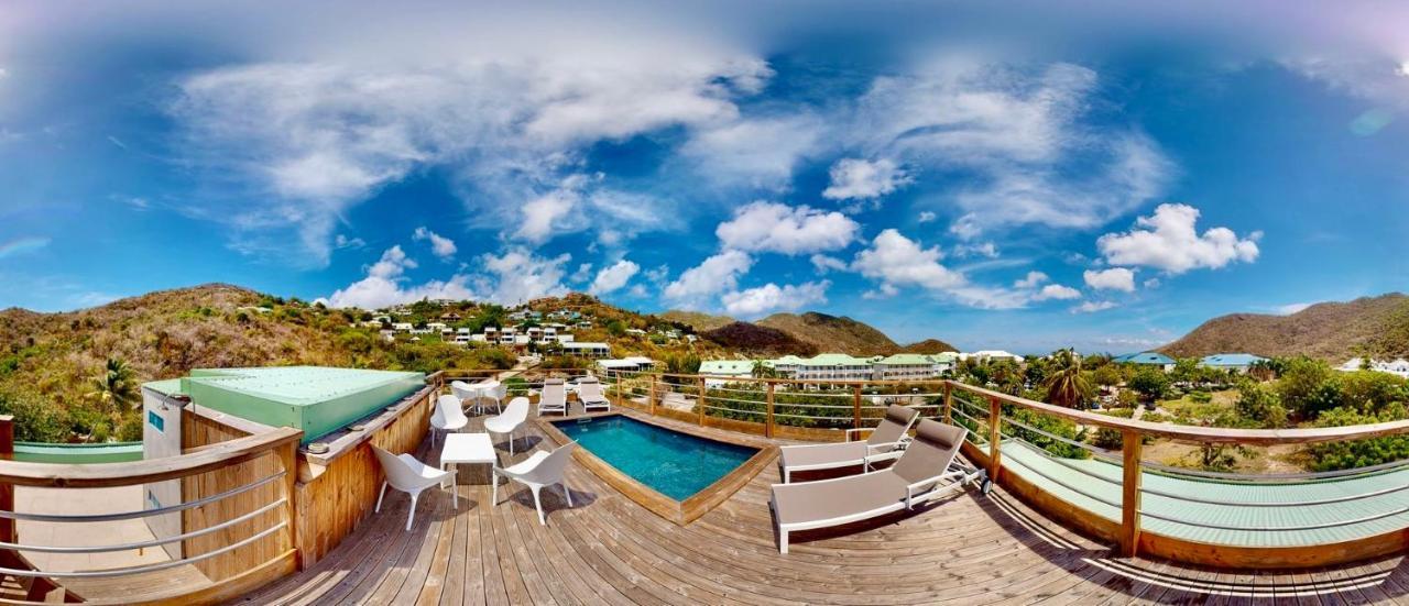 Les Lauriers - Piscine Sur Le Toit - Anse Marcel Apartman Kültér fotó